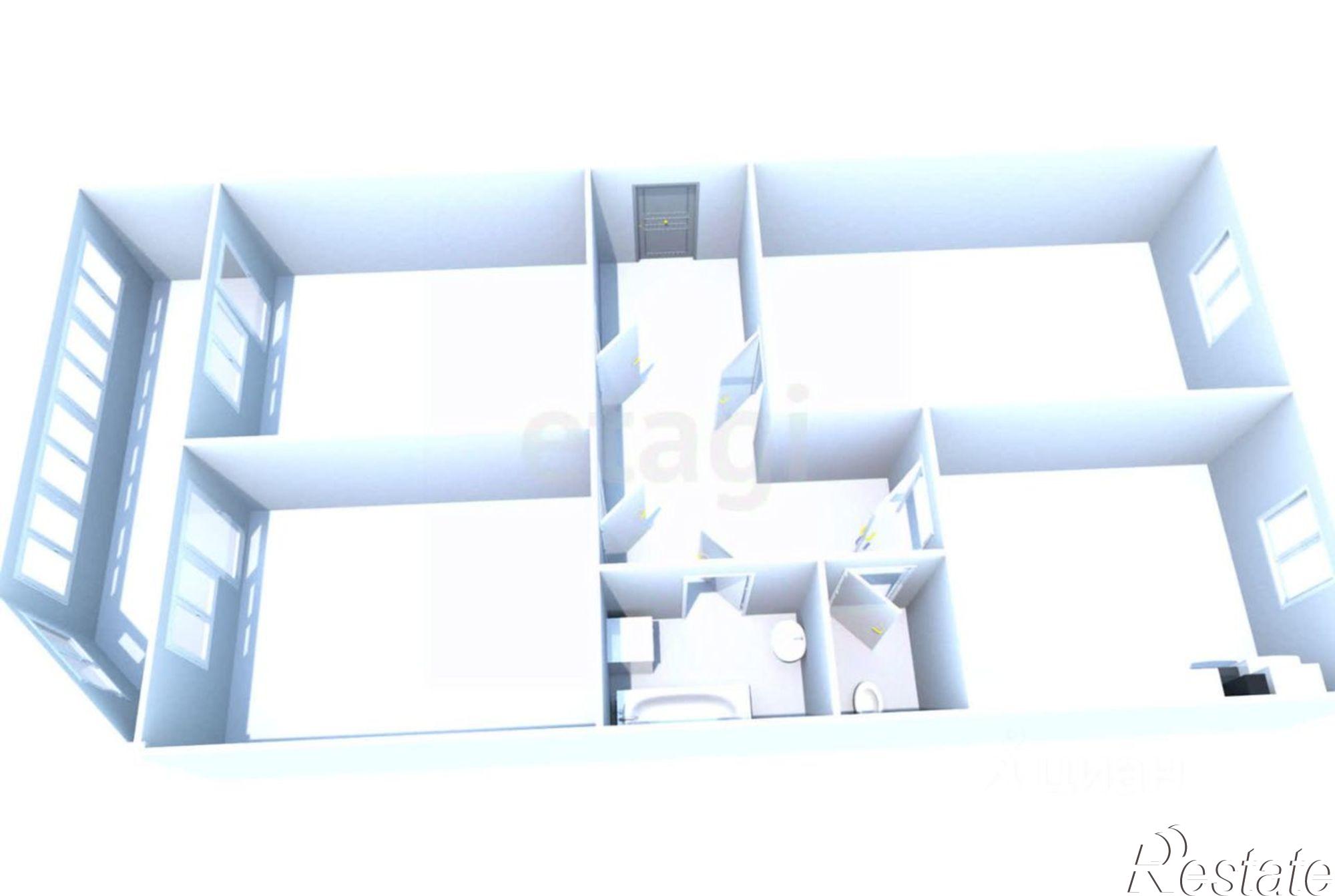 Купить квартиру за 7 999 000 рублей на Украинская улица, 117