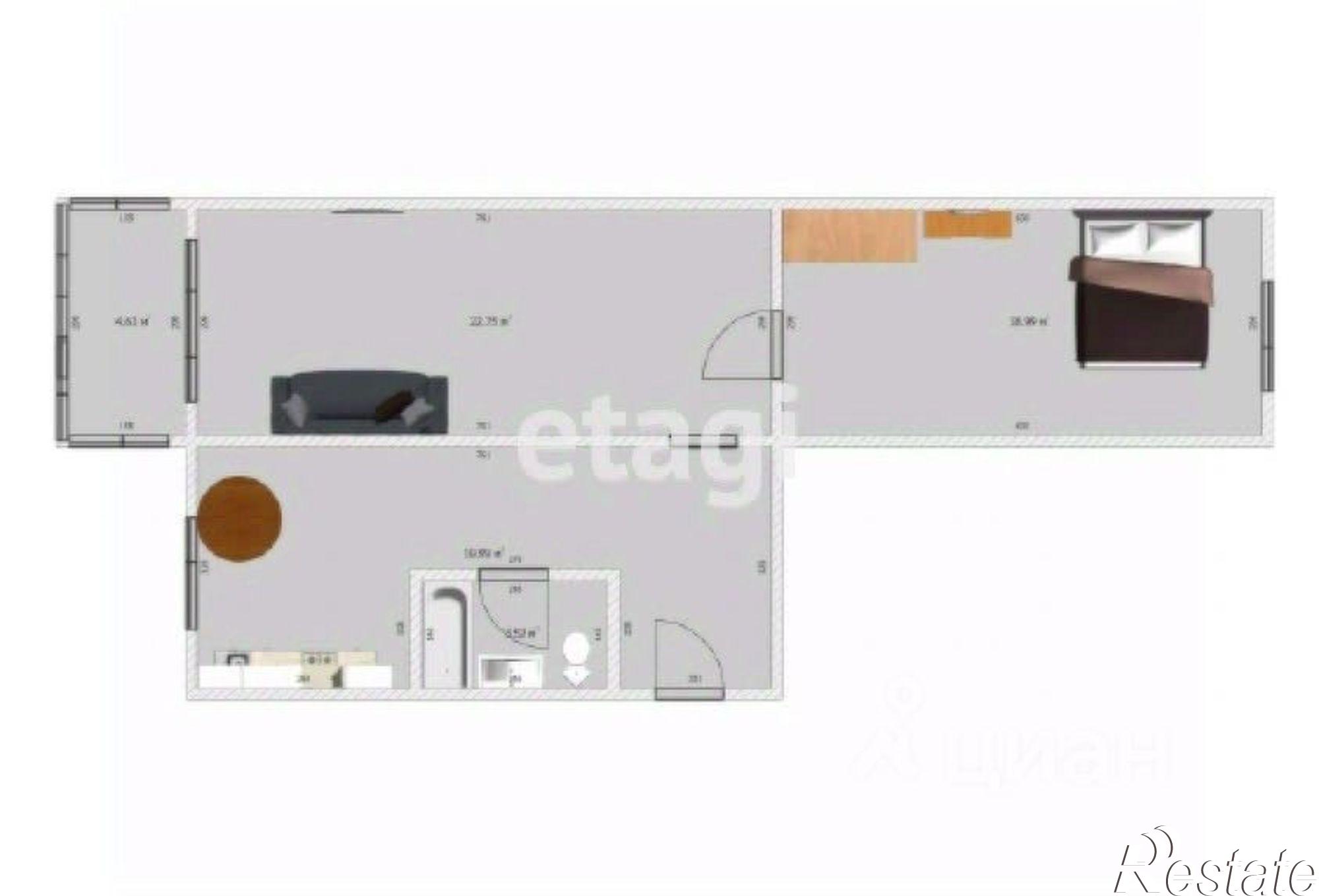 Сдать квартиру за 40 000 рублей на улица Науки, 3