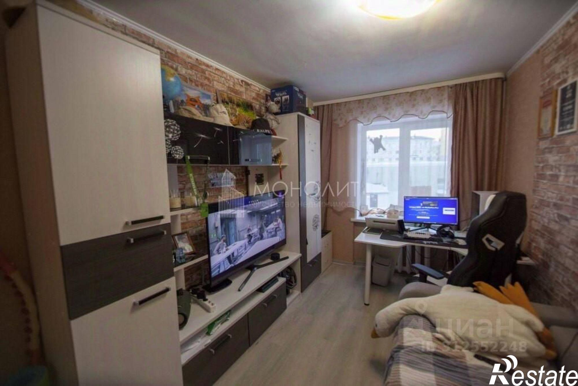 Купить квартиру за 6 400 000 рублей на 2-я Железнодорожная улица, 41