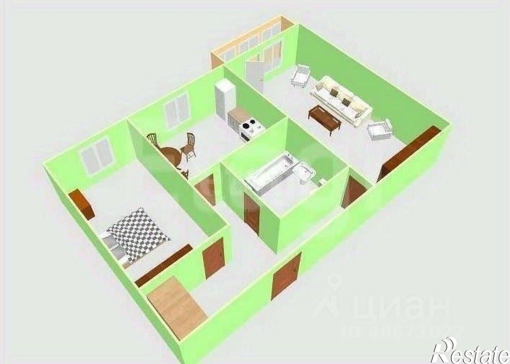 Купить квартиру за 6 500 000 рублей на ул Комсомольская, 188