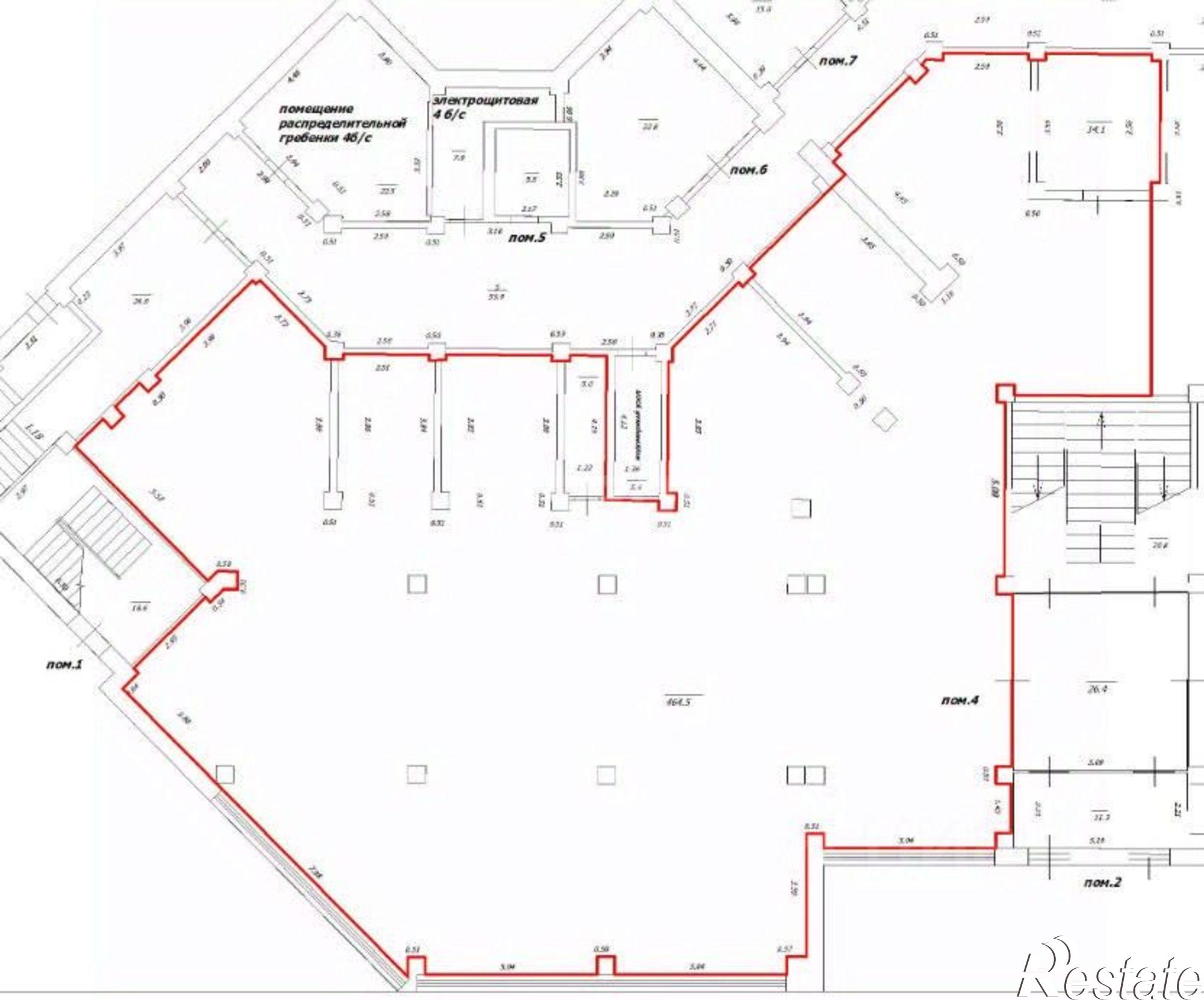 Купить помещение свободного назначения за 60 000 200 рублей на проспект Победы, 9Б