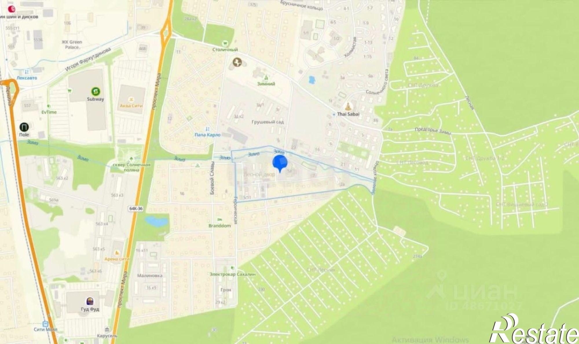 Купить квартиру за 17 850 000 рублей на улица Лесной Двор, 6