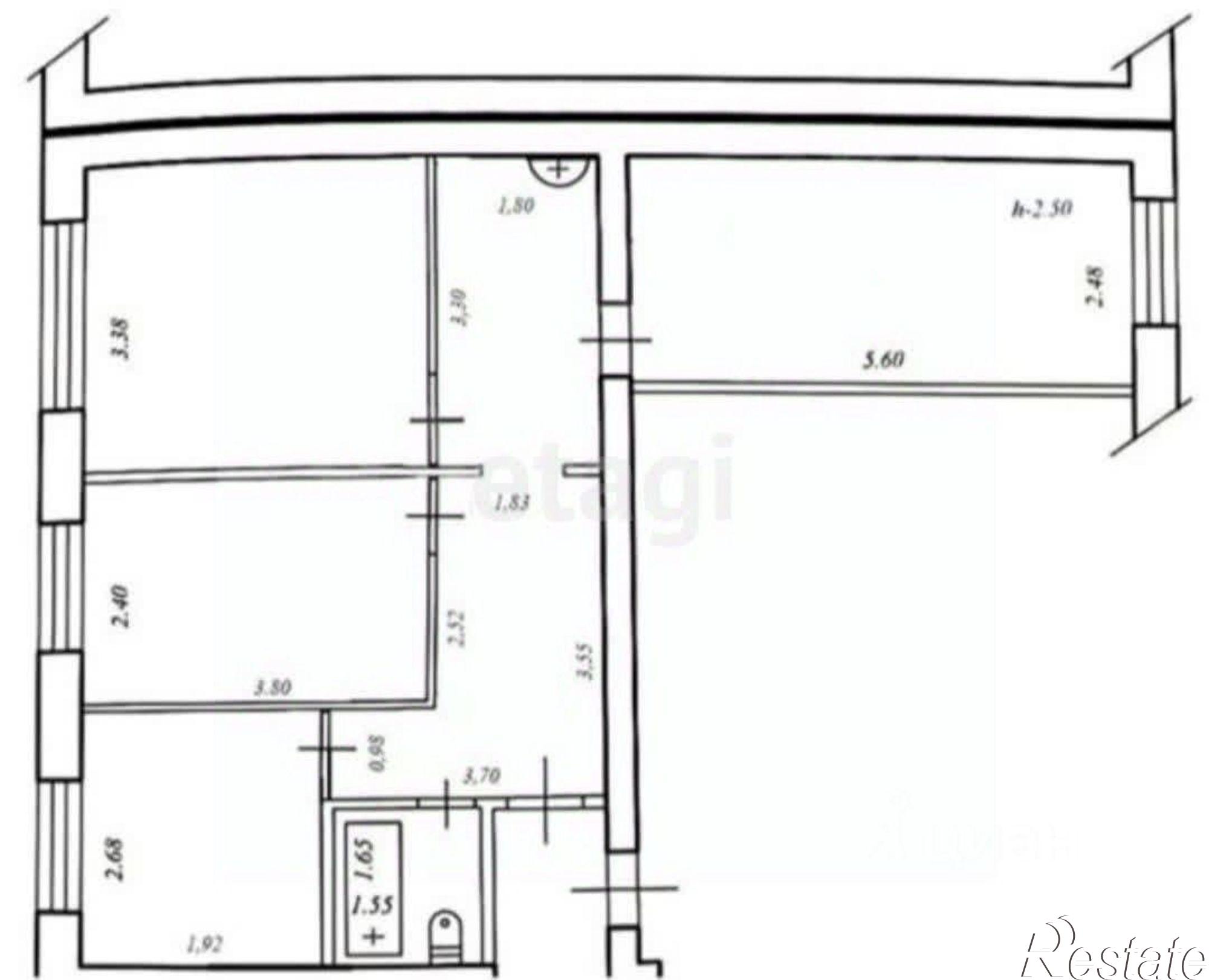 Купить квартиру за 3 300 000 рублей на ул Горная, 5