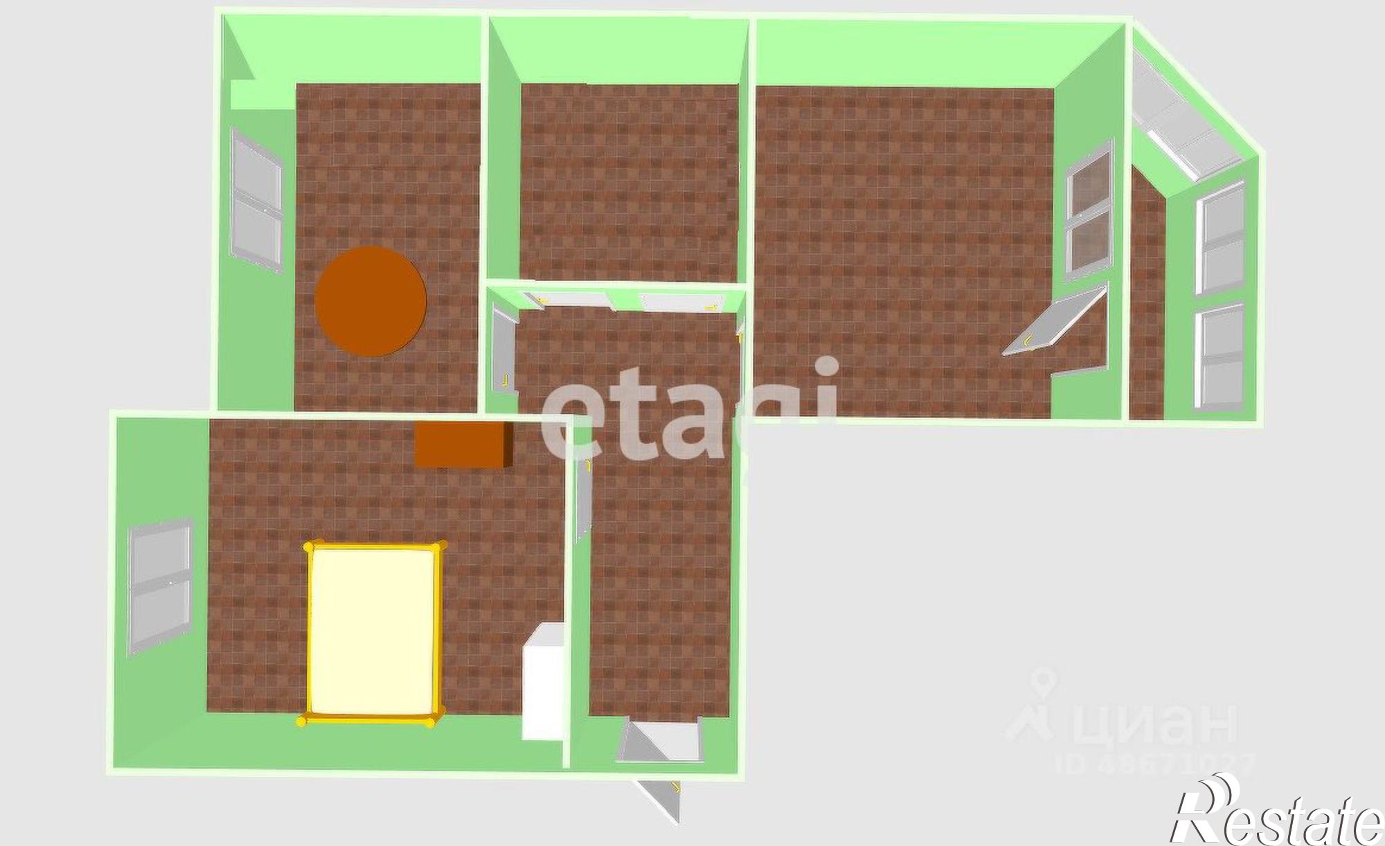 Купить квартиру за 8 500 000 рублей на пр-кт Мира, 375 А