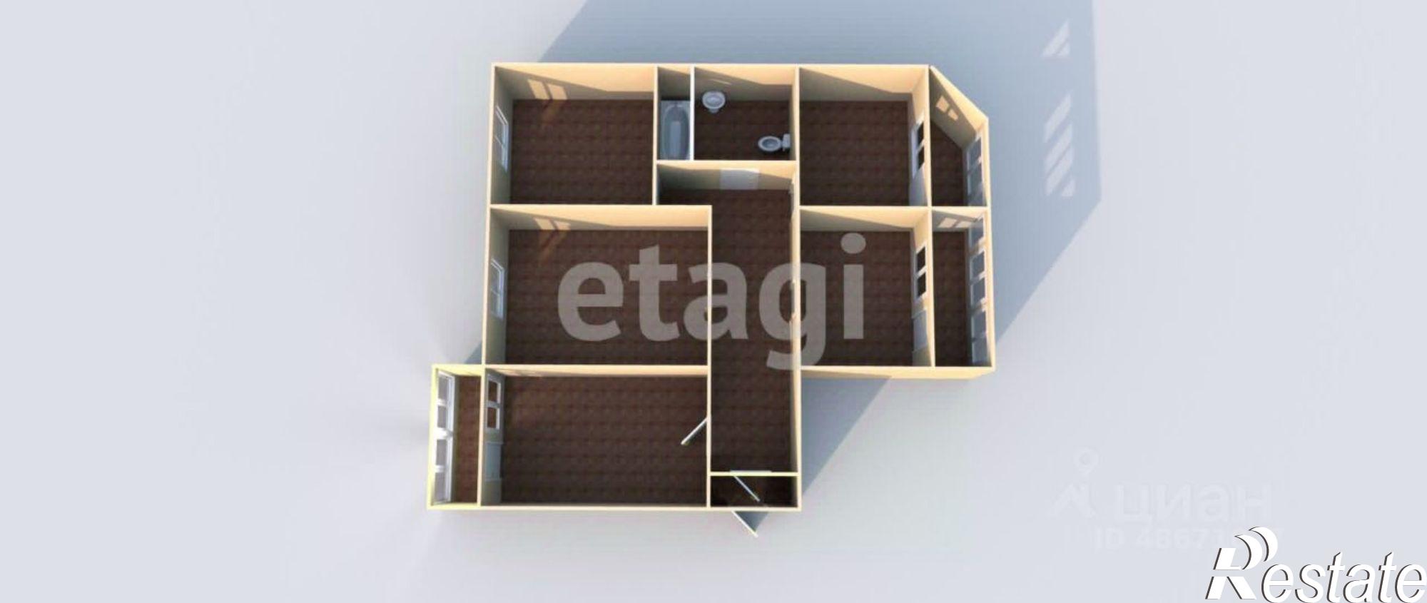 Купить квартиру за 11 000 000 рублей на ул Емельянова А.О., 33