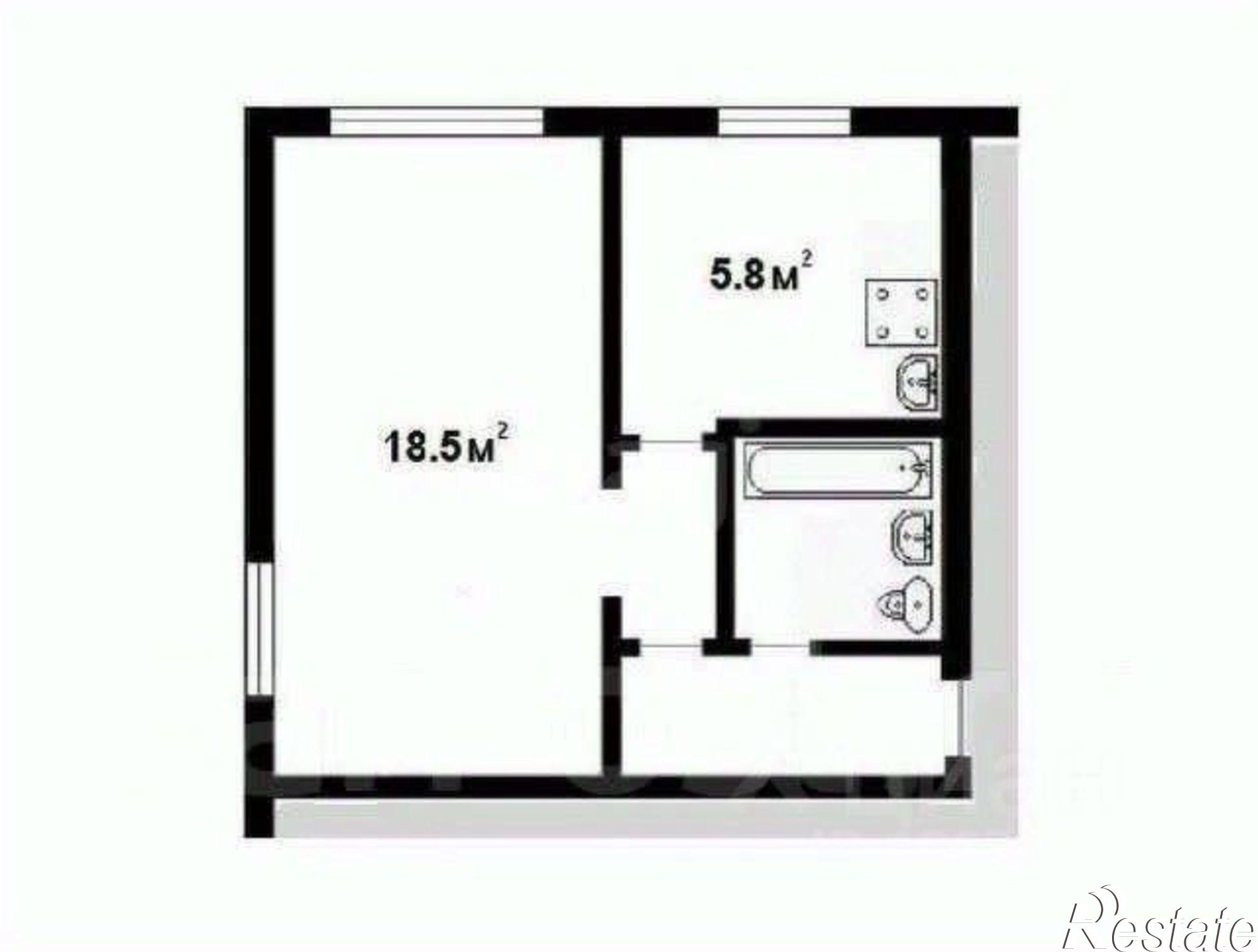 Купить квартиру за 6 100 000 рублей на ул Пограничная, 78