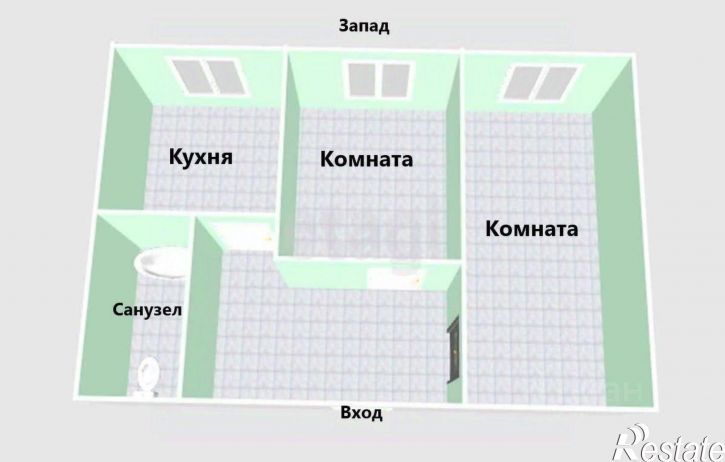 2-комн квартира Амурская улица, 96,  д. 96