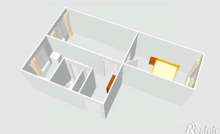 2-комн квартира Красносельский пер, 6,  д. 6