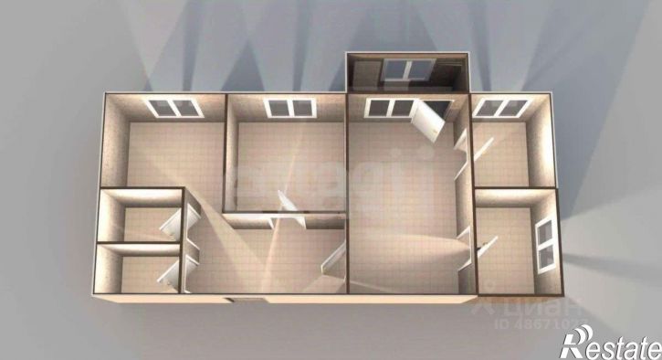 4-комн квартира ул Горная, 6,  д. 6