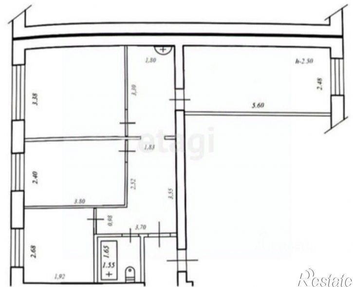 3-комн квартира ул Горная, 5,  д. 5