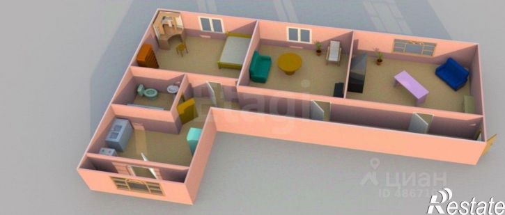 3-комн квартира ул Карьерная, 27,  д. 27