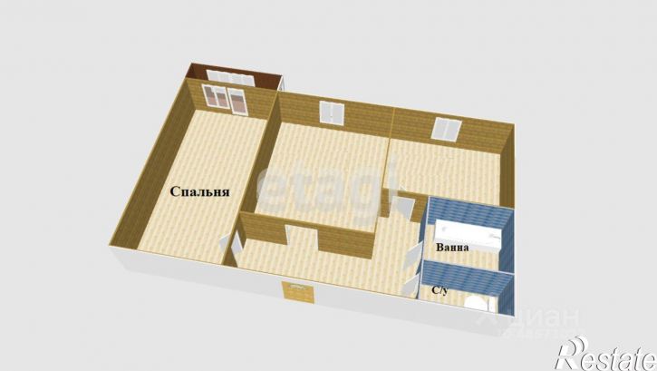 2-комн квартира ул имени В.Гайдука, 2Б,  д. 2Б