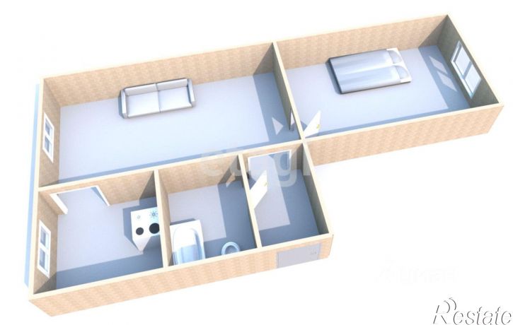 2-комн квартира ул Науки, 5,  д. 5