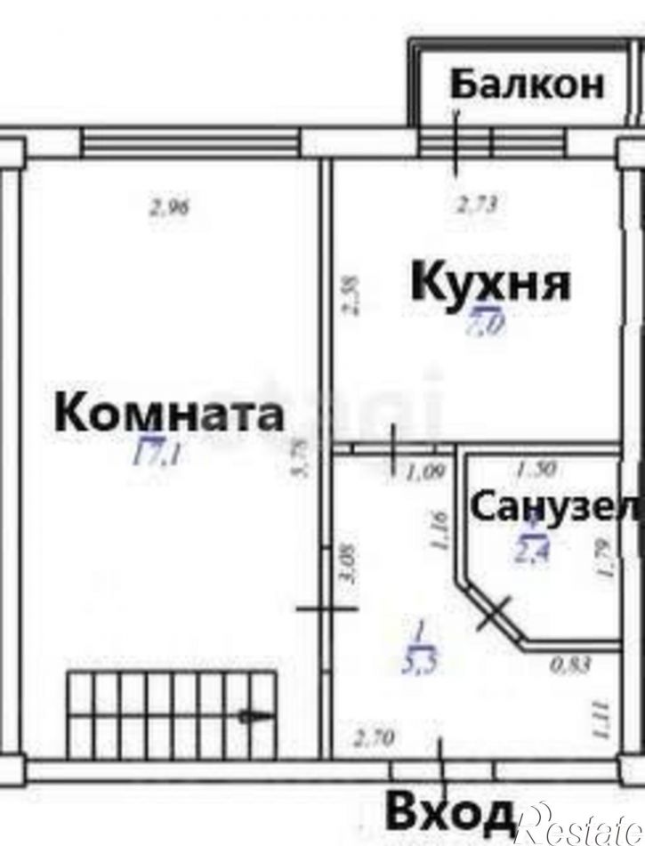 2-комн квартира Посадский пер, 2,  д. 2