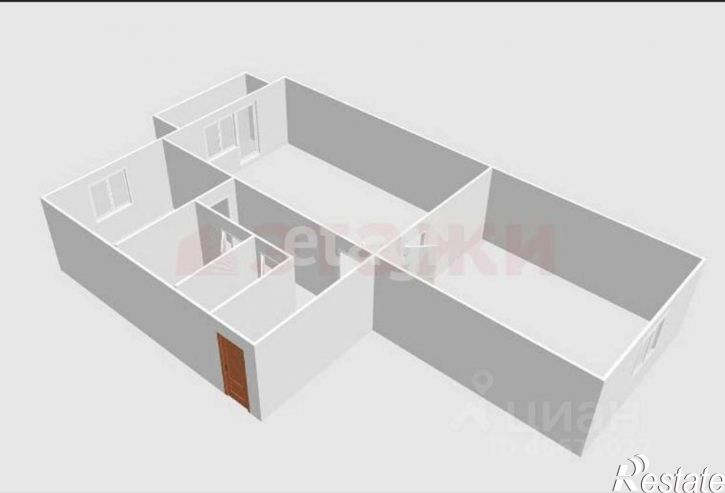 2-комн квартира Пограничная улица, 22,  д. 22