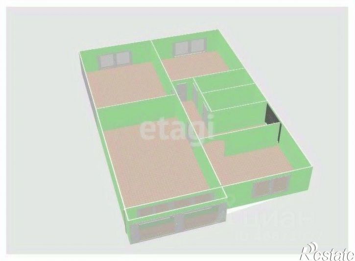 3-комн квартира ул Гагарина, 4,  д. 4