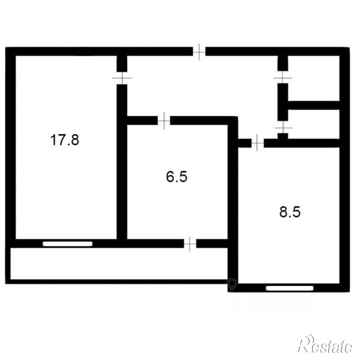 2-комн квартира пр-кт Мира, 375 А,  д. 375 А,  к. А