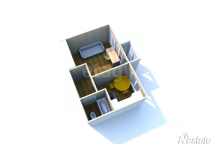 1-комн квартира Комсомольская улица, 280А,  д. 280А