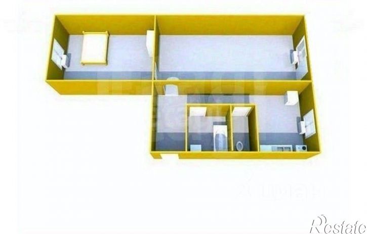 2-комн квартира ул Коммунистическая, 65,  д. 65