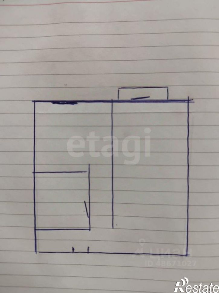 1-комн квартира Сахалинская улица, 47,  д. 47