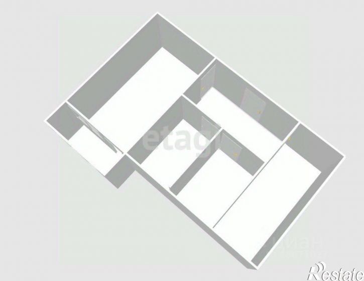 1-комн квартира Крайний пер, 5,  д. 5