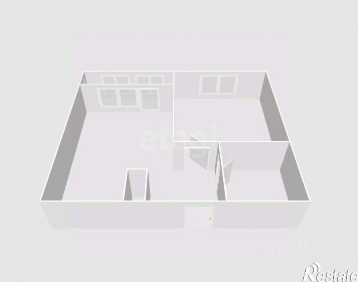 1-комн квартира ул имени Владимира Жириновского, 2,  д. 2