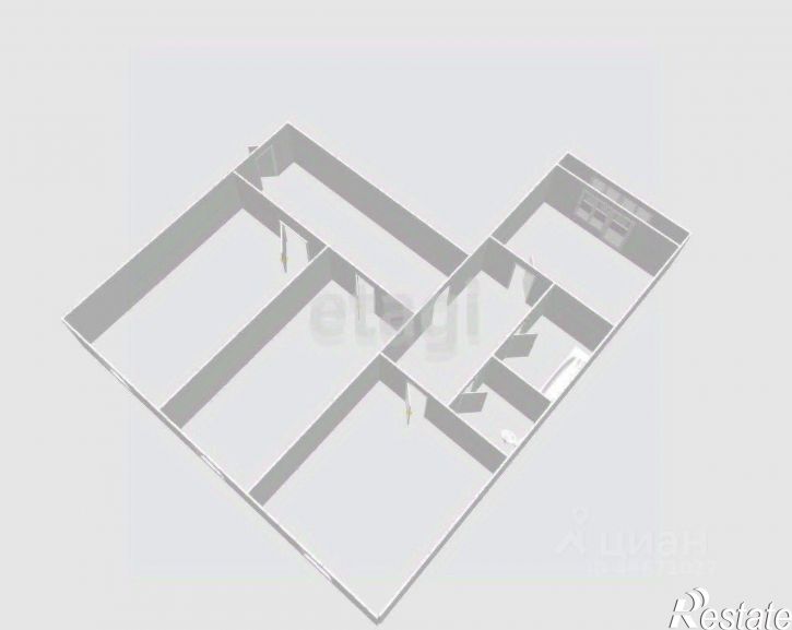 3-комн квартира улица Емельянова, 5,  д. 5