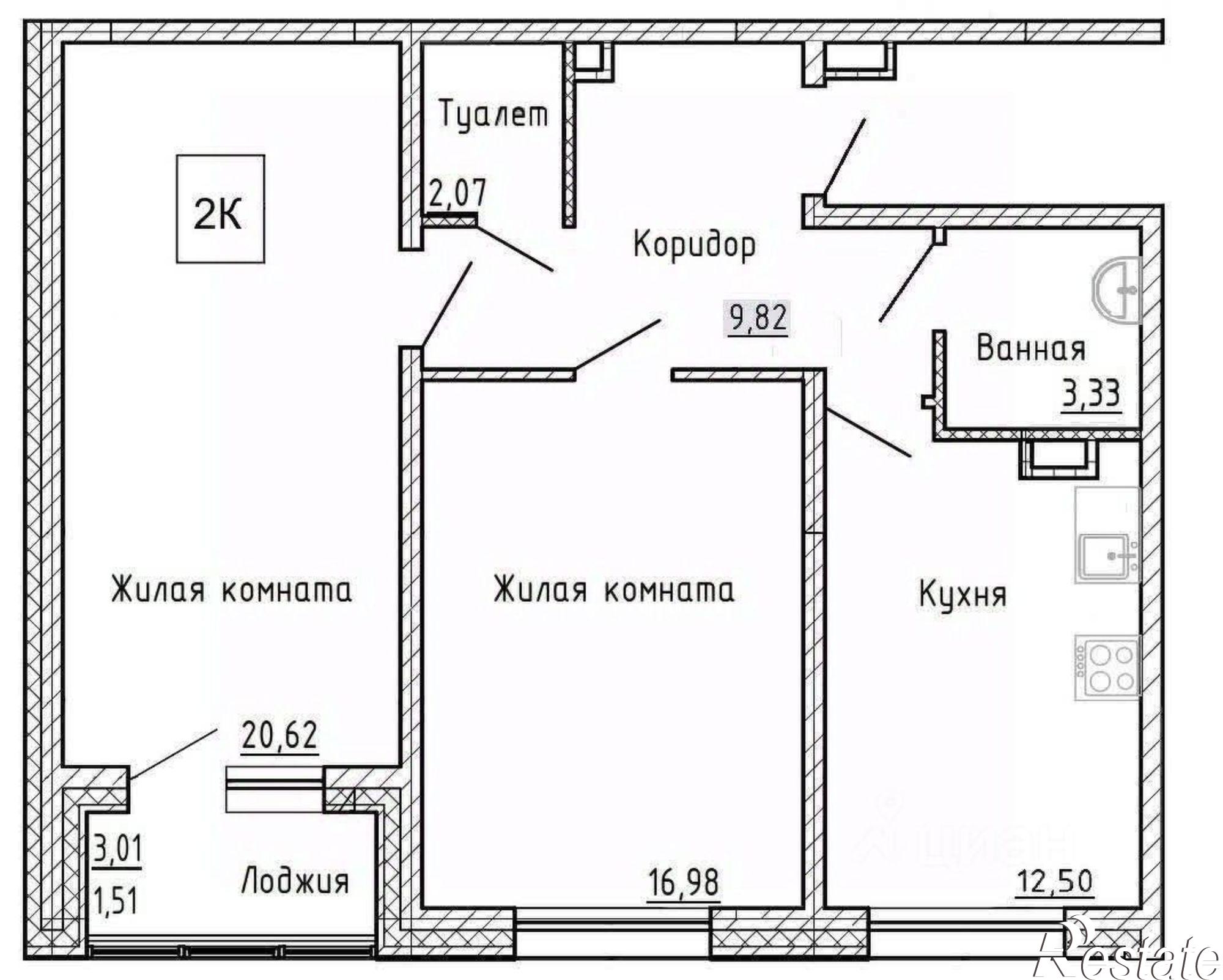 Купить квартиру за 12 859 000 рублей на ул 140-летия города Южно-Сахалинска, 8А