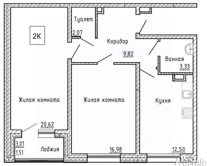 2-комн квартира ул 140-летия города Южно-Сахалинска, 8А,  д. 8А