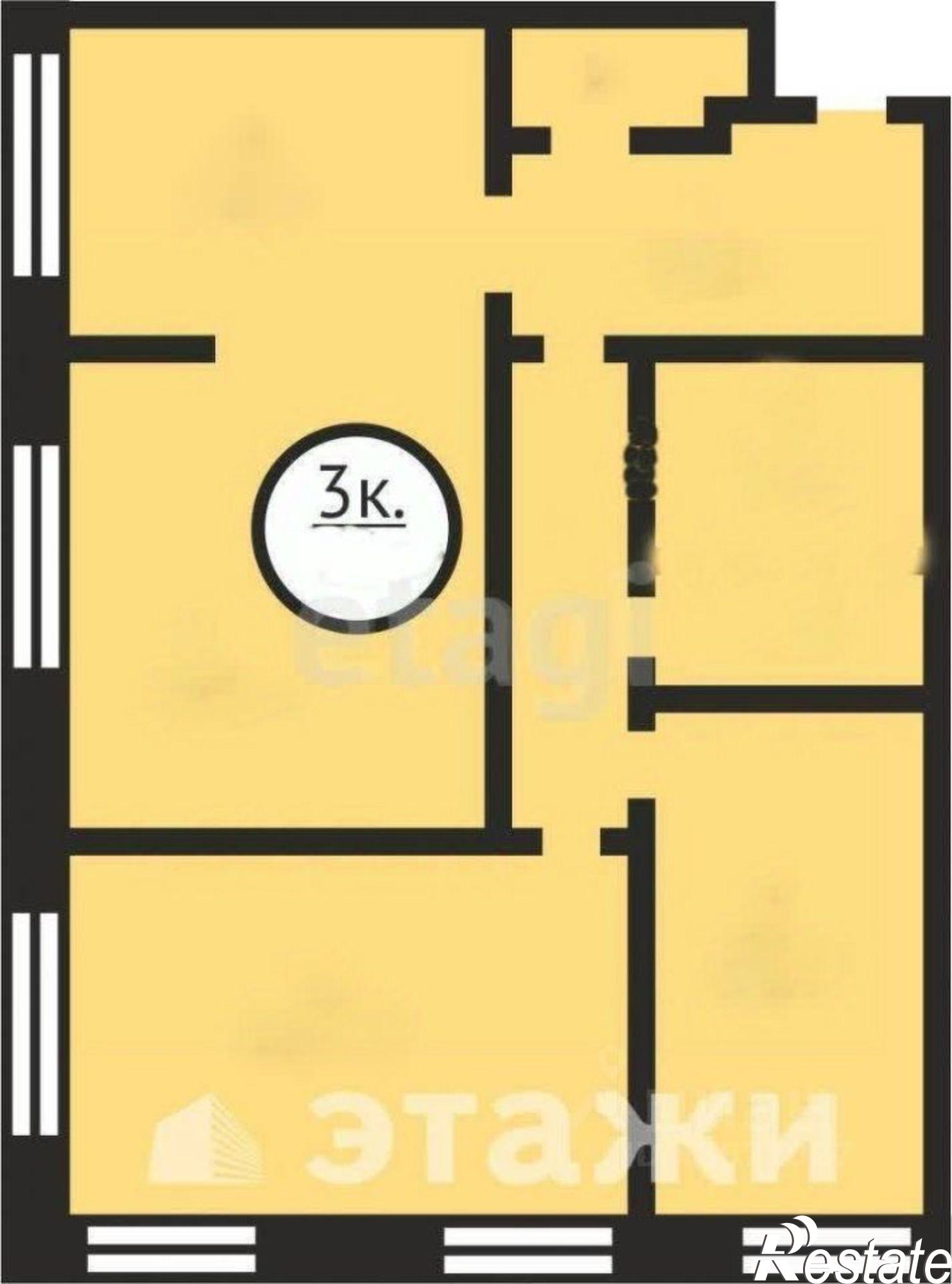 Купить квартиру за 9 200 000 рублей на Сахалинская улица, 106А