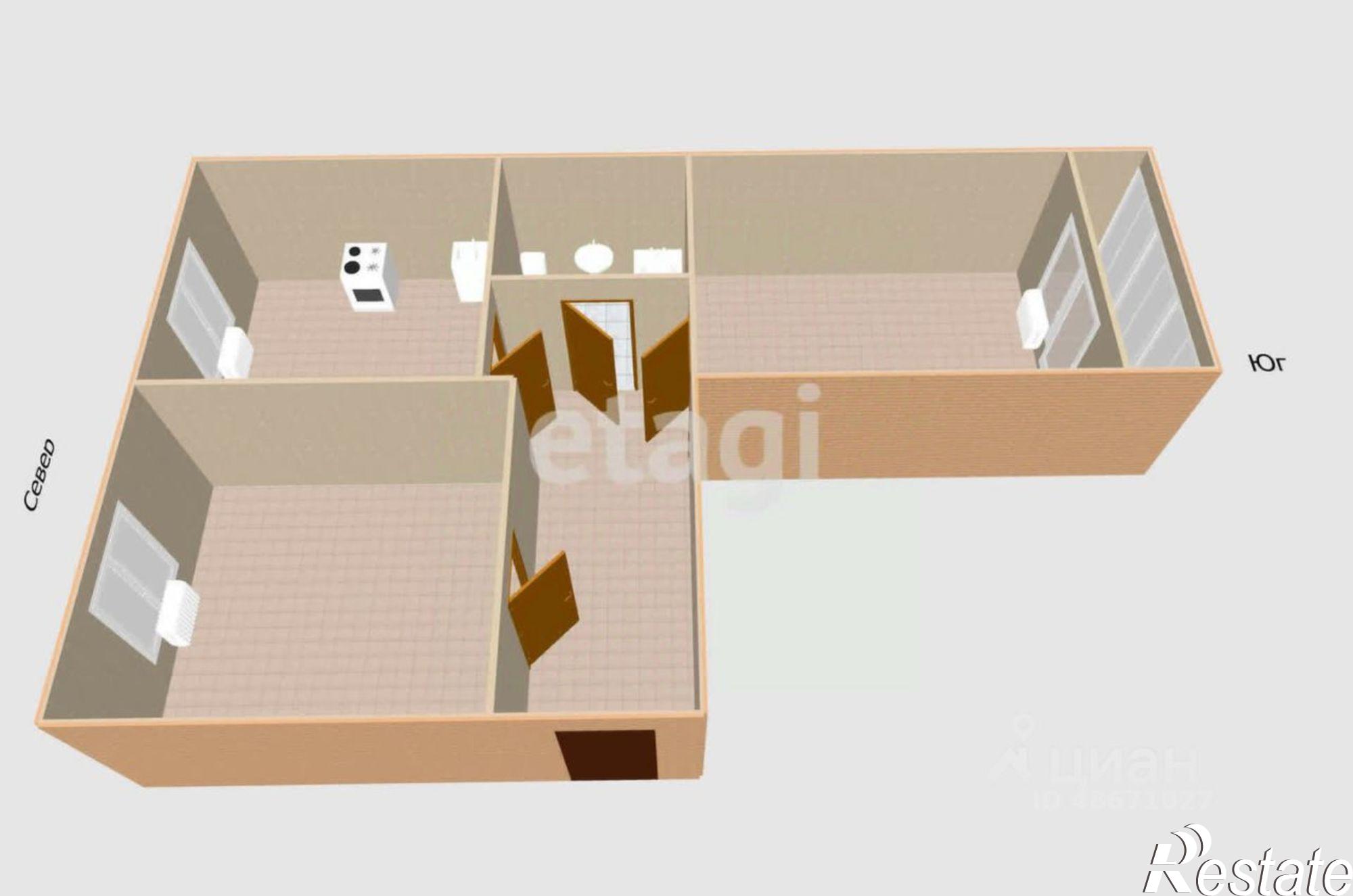 Купить квартиру за 14 500 000 рублей на ул Комсомольская, 279А