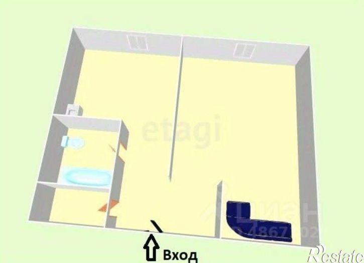 1-комн квартира ул Горная, 8,  д. 8