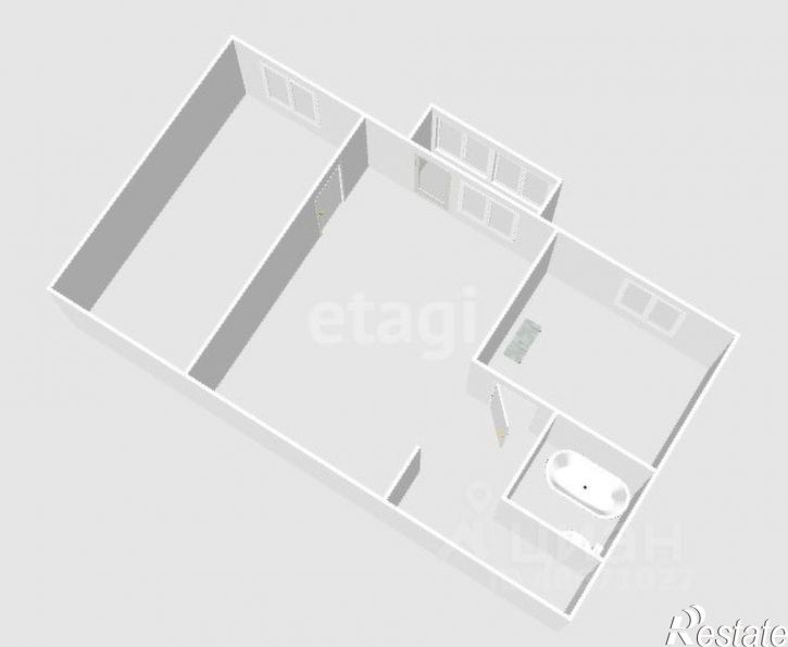 2-комн квартира ул Ленина, 172,  д. 172