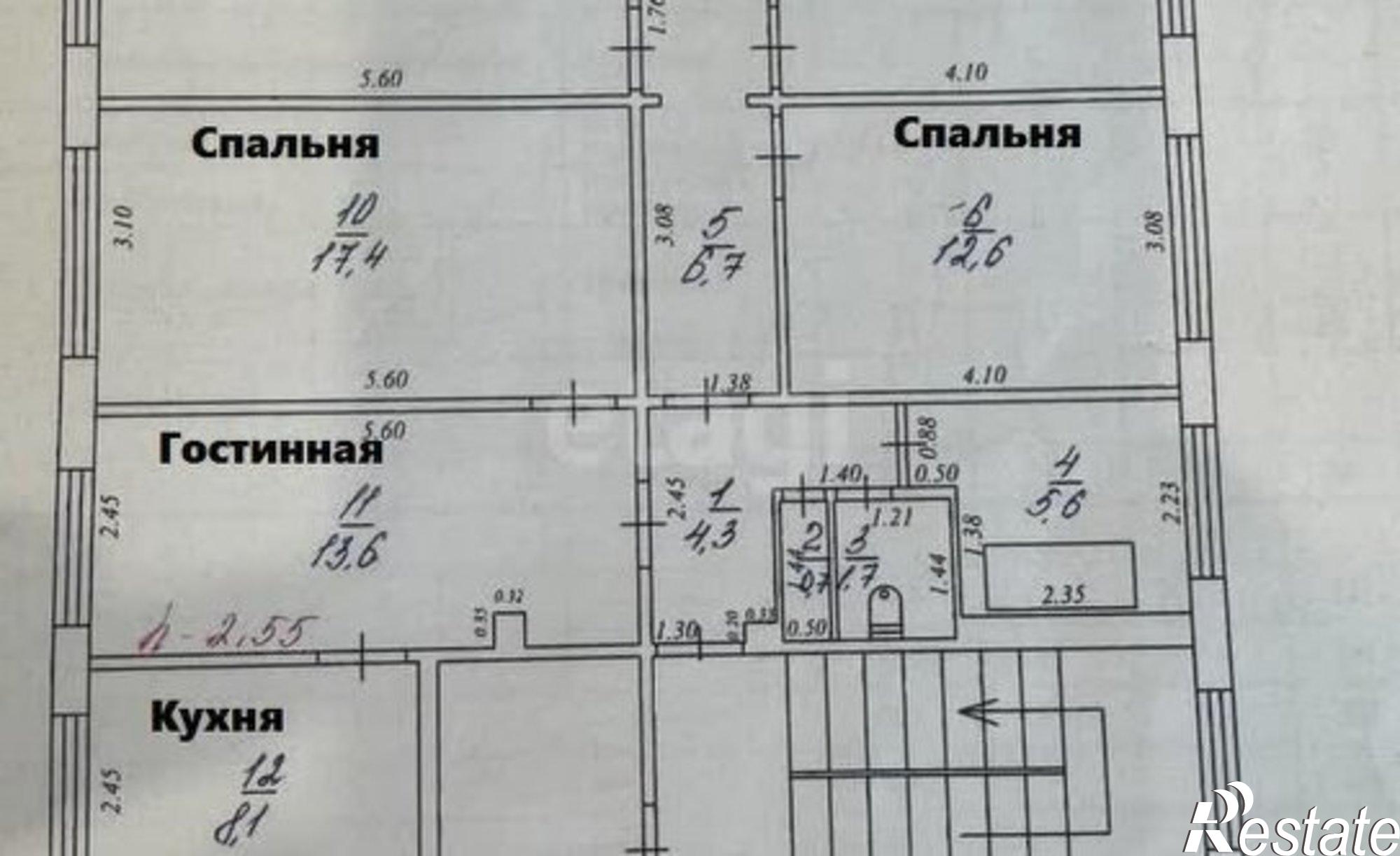 Купить квартиру за 12 000 000 рублей на ул Комсомольская, 280