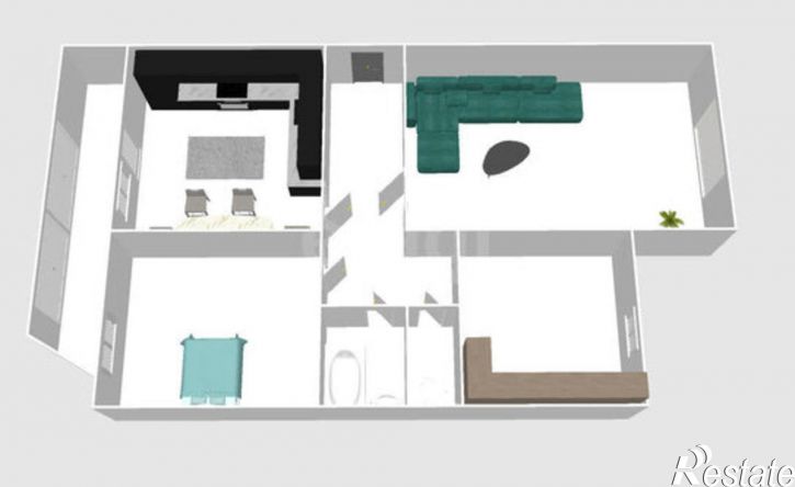 3-комн квартира Украинская улица, 1А,  д. 1А