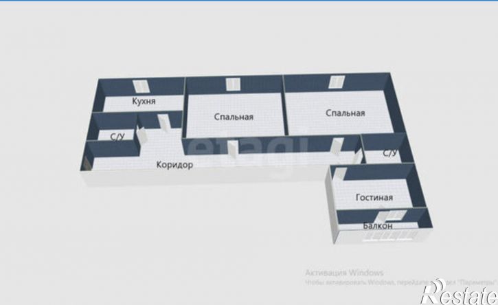 3-комн квартира Мартовский пер, 8,  д. 8