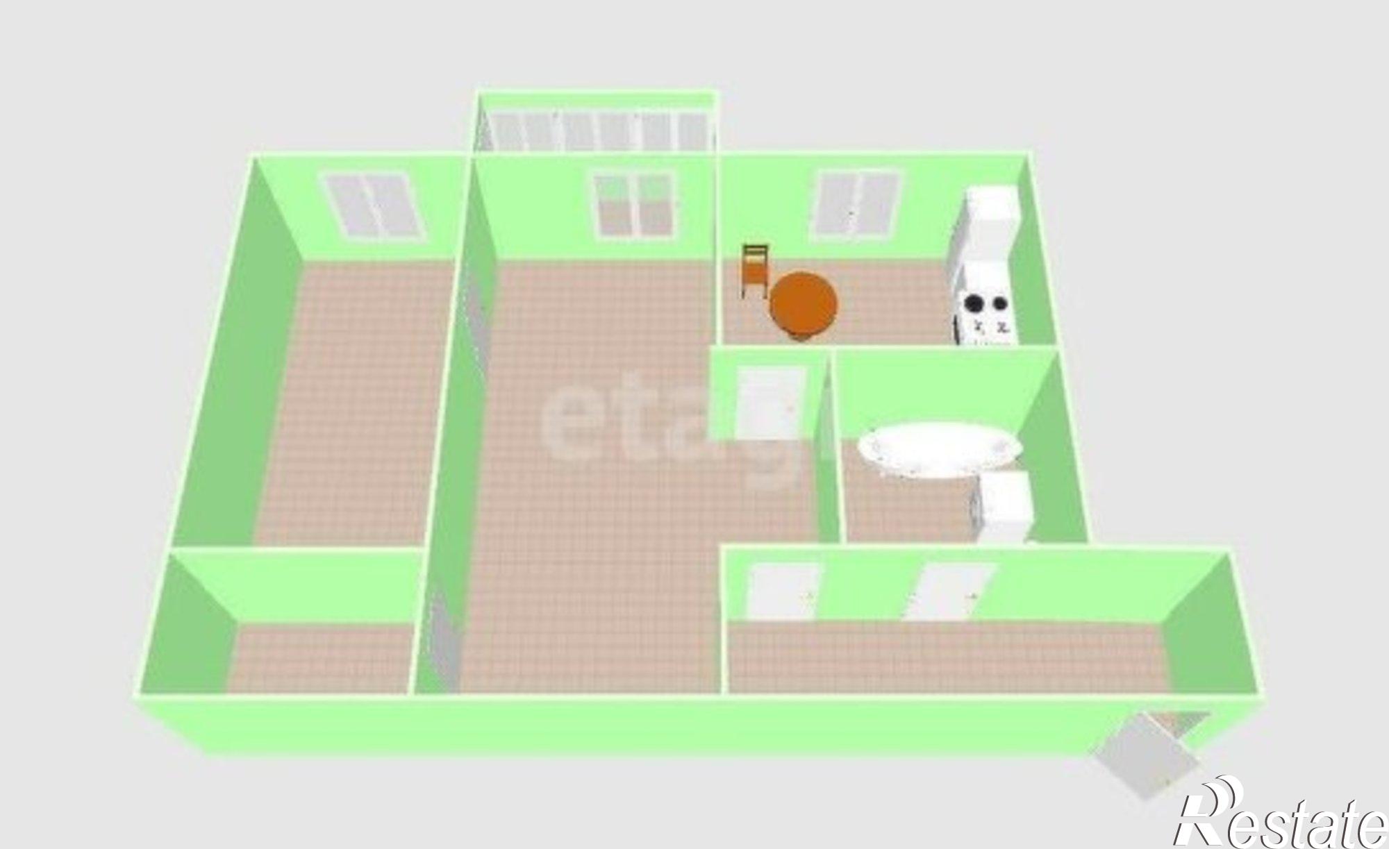 Купить квартиру за 5 750 000 рублей на Спортивный проезд, 17А