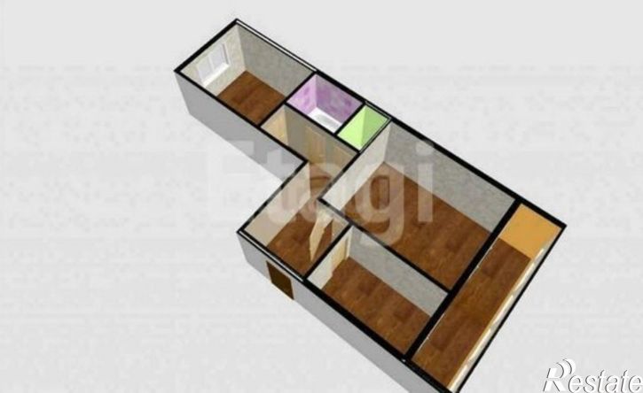 2-комн квартира ул 2-я Красносельская, 20,  д. 20